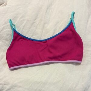 Vibrant Pink Bikini Top